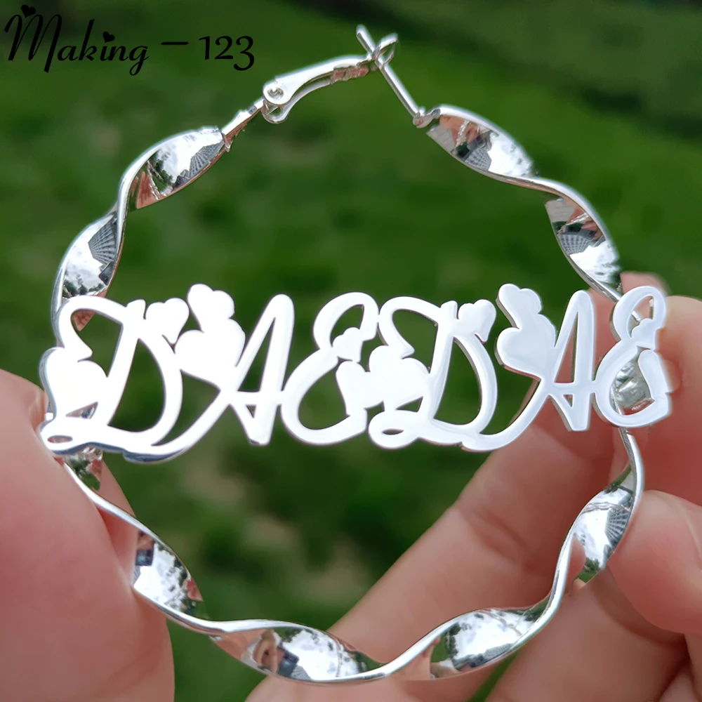 Рисунок 2 - Индивидуальные женские серьги из