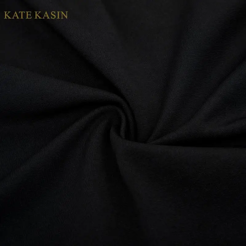 Kate Kasin Формальное вечернее платье-карандаш женская элегантная одежда для работы с открытыми плечами деловое офисное облегающее Платье облегающее бедра