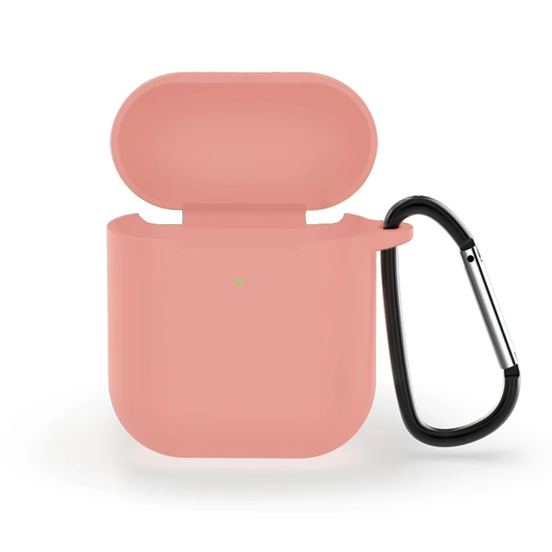 12 Мягкий силиконовый ударопрочный чехол для Airpods 2 Аксессуары Защитный чехол прозрачный ультратонкий держатель TPU для Apple Air Pods - Цвет: 12