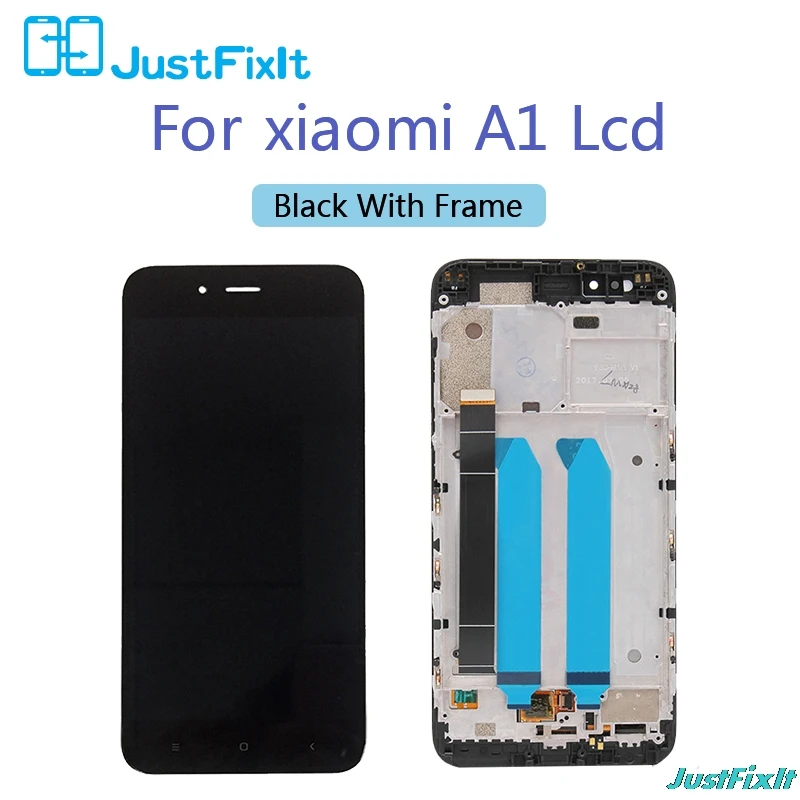 Дисплей для Xiaomi mi A1 сенсорный ЖК-экран с рамкой Замена для Xiaomi mi A1 сенсорный экран дисплей mi A1 mi 5X5,5"