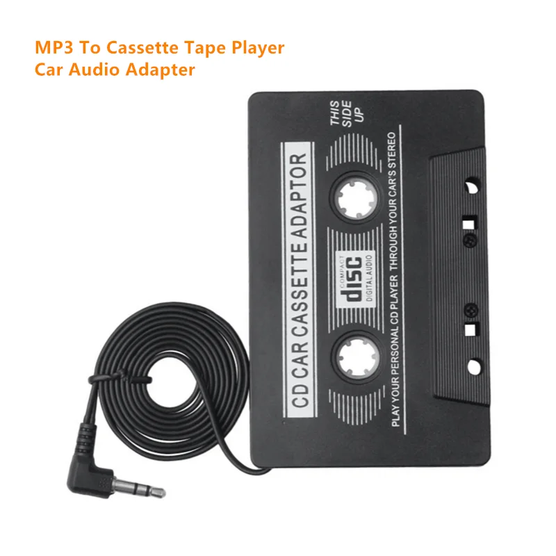 

Car Universal Audio Cassette Tape Adapter For iPod MP3 CD DVD Player Automatic Conversion Music Format Smartphone AUX Changer