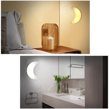 

Human Body Induction Lamp Moon LED 3D Light Night Light Kids Gift Toy For Baby Children Bedroom Tolilet Lamp Decoration Lighting