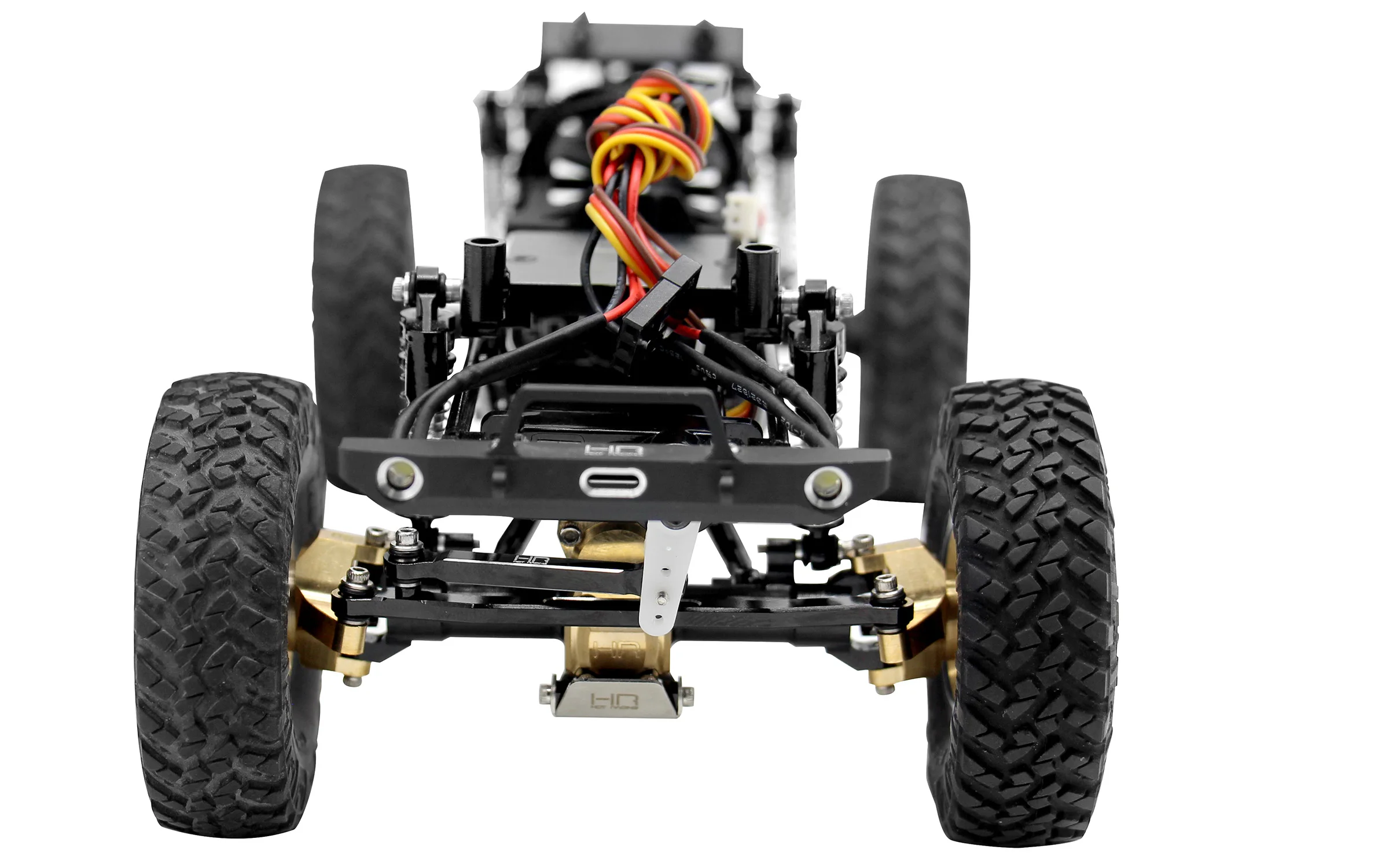Лидер продаж Алюминиевое Крепление для сервопривода racing HR Axial SCX10 24 SCX24 90081