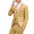 as picture Для молодых мужчин Slim Fit Social Блейзер сезон весна осень мода одноцветное свадебное платье повседневное плюс бизнес мужской пиджак 3 предмета(куртка - Цвет: as picture