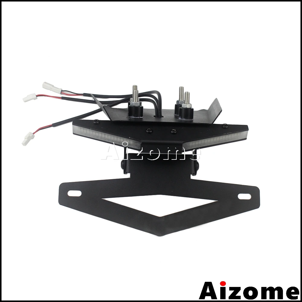 Motorcycle LED Turn Signals License Plate Light Bracket For KTM 390 Duke- Tail Tidy Fender Eliminator Kit