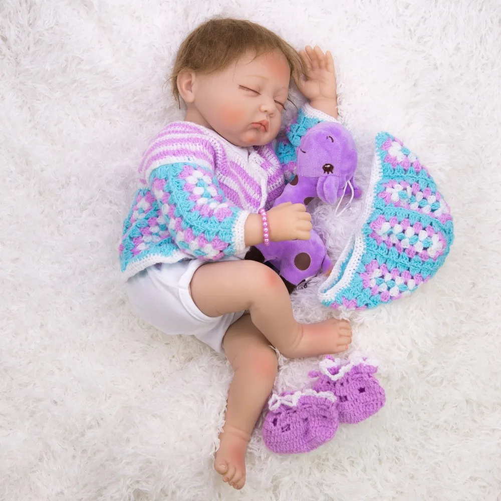 55 см alive Этнические куклы Reborn Baby Dolls девочка Силиконовые Bebes Reborns Real PP наполнение