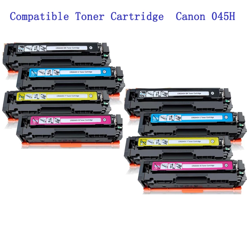 

Compatible Canon 045 045H Toner (CRG-045H) High Yield Toner (8-Pack) for Canon ImageCLASS MF634Cdw MF632Cdw LBP612Cdw