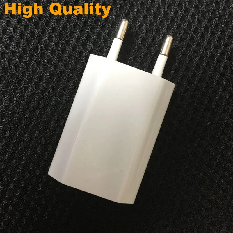 GXE ЕС-разъем, для поездок USB настенное зарядное устройство для iPhone 11 XS Max XR 7 Plus X 8 SE 5 5S 6 6s+ 8-КОНТАКТНЫЙ usb-шнур для синхронизации данных - Цвет: EU Plug Charger
