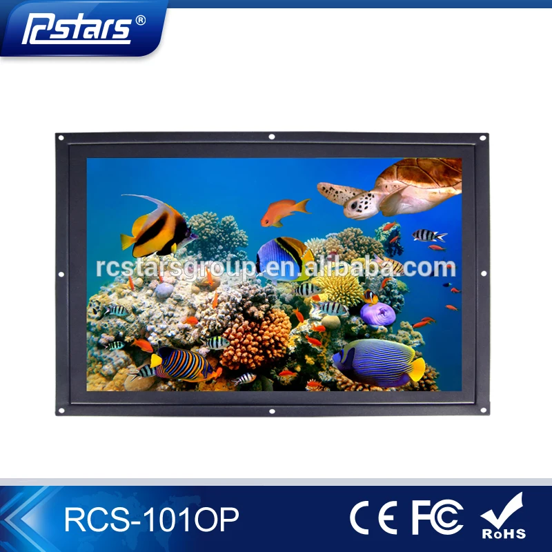 

10.1inch open frame standalone lcd advertising display with SD/USB, Slimline "Plug & Play", built in media lcd player(RCS-101OP)