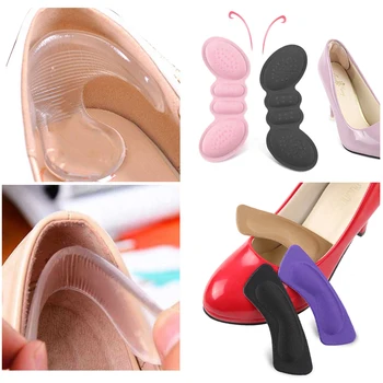 

Soft Silicone Insole Heel Cushion Pads T Shape Insert Insoles Pad Anti Slip Rubbing Heel Orthotics Arch Support Foot Care Tools
