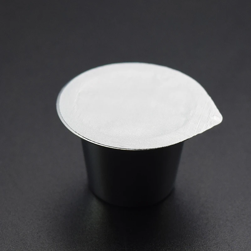 3Pcs Coffee Capsule+120Pcs Aluminum Film+Tamper Stainless Steel For Nespresso Replacement As A Gift