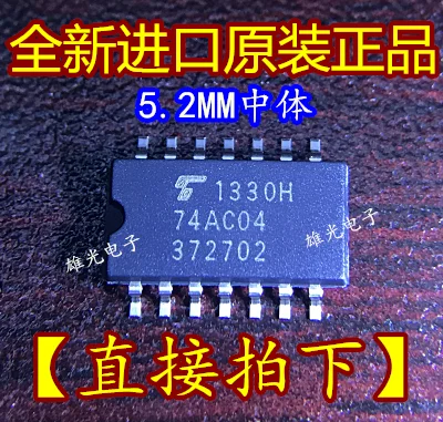 10 шт. 74AC04 TC74AC04F SOP14 5,2 мм и