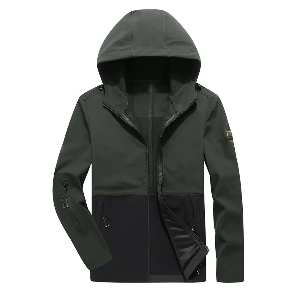 

Men Autumn Winter Style Windproof Individual Warm Coat Plus Size Outdoor Cycling Hiking Jackets With Hooded For Male Outwear