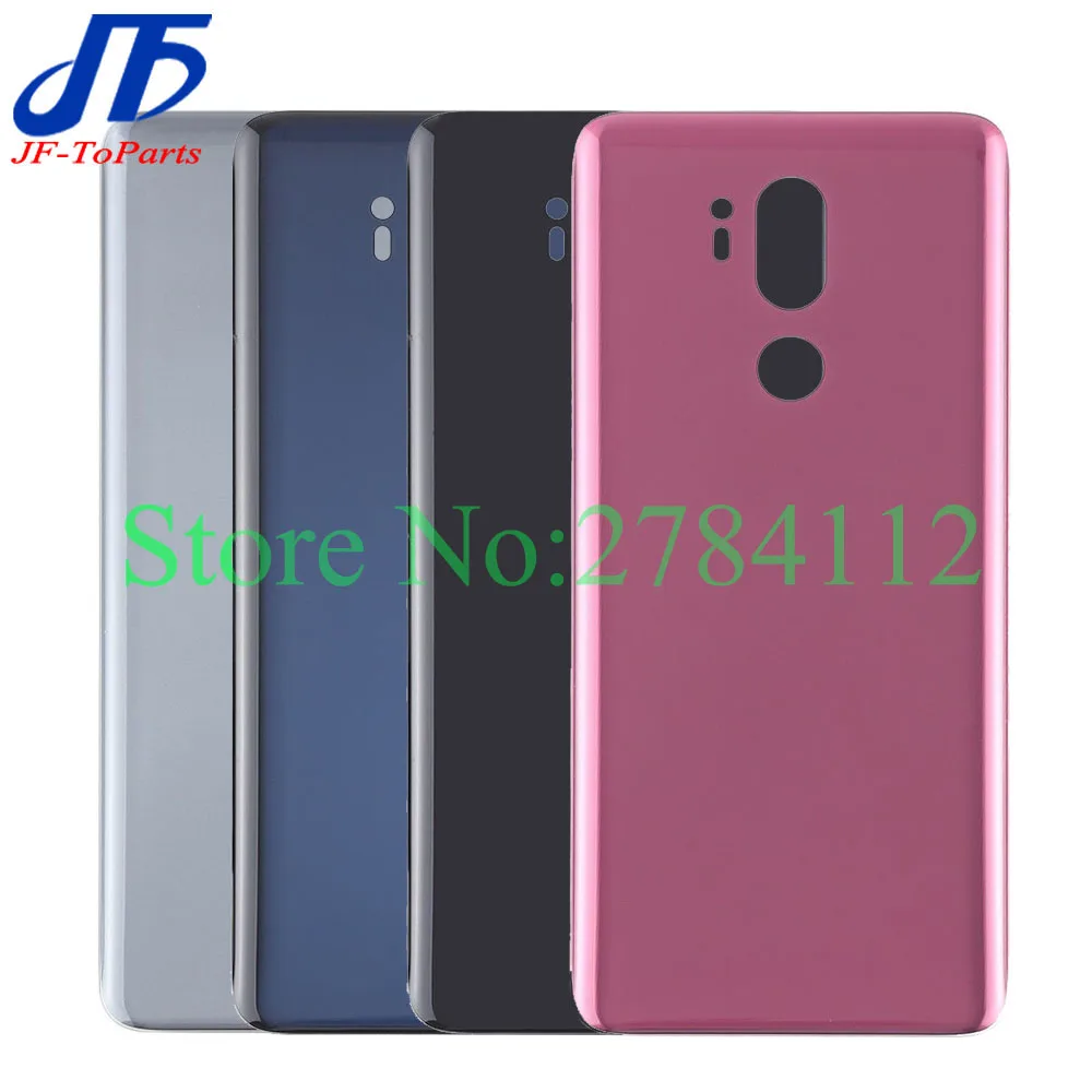 10 шт. Замена задней крышки батареи для LG G7 ThinQ G7+ G7 Plus G710 G710EM задняя крышка батарейного отсека дверь