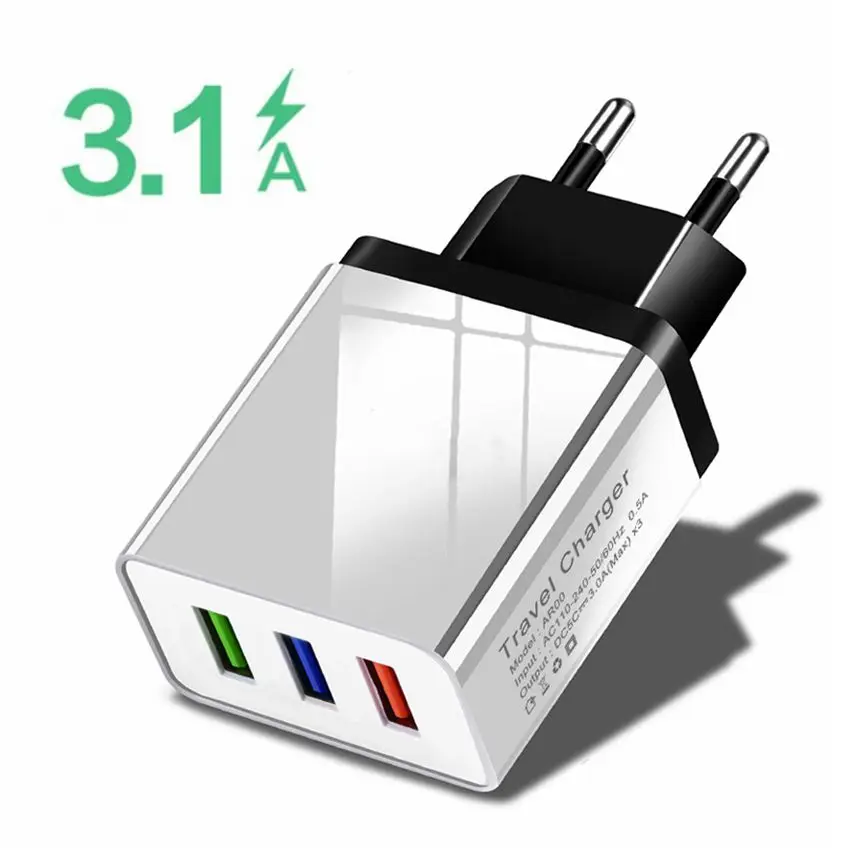 

Mobile Phone Charger Travel Charger Fast Charging Wall Charger For iPhone X XR XS 8 7 P Samsung Xiaomi LG Huawei USB Adapter