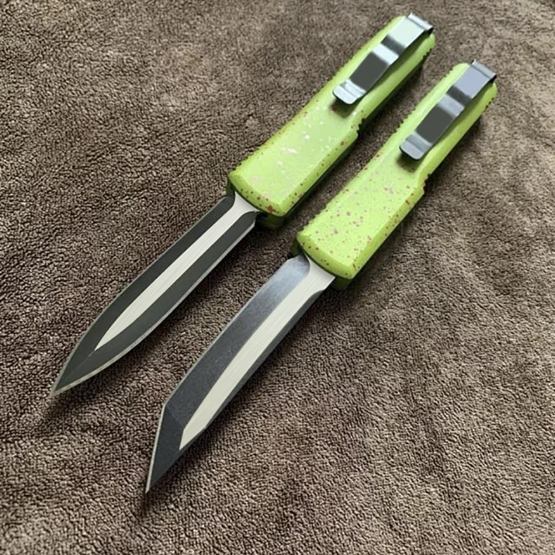SF X-70 лезвие D2 ручка из нержавеющей стали алюминиевый сплав высокой твердости открытый нож для охоты и кемпинга зеленый нож инструмент EDC