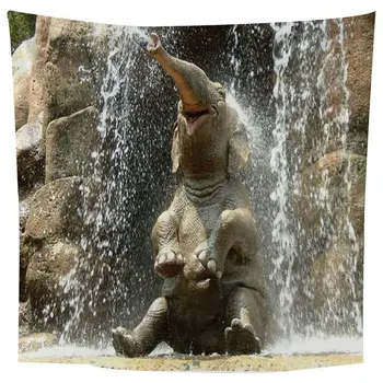 

3 Horse Home Furnishing Tapestry Wall Hanging Beach Picnic Throw Rug Blanket Camping Tent Travel Sleeping Pad