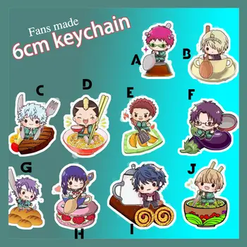 

Acrylic Keychain Strap Anime Saiki Kusuo No Nan Teruhashi Kokomi Eating 6cm
