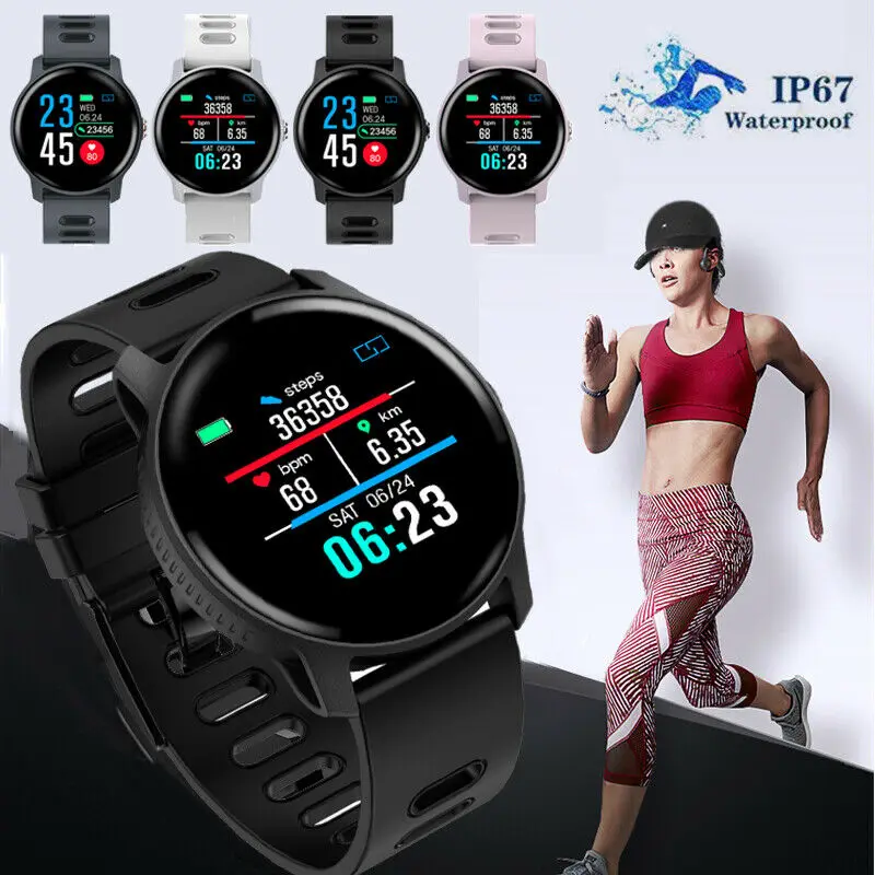 

Smart Watch S08 IP68 Bluetooth 4.0 Fitness Tracker Heart Rate Monitor Men Women