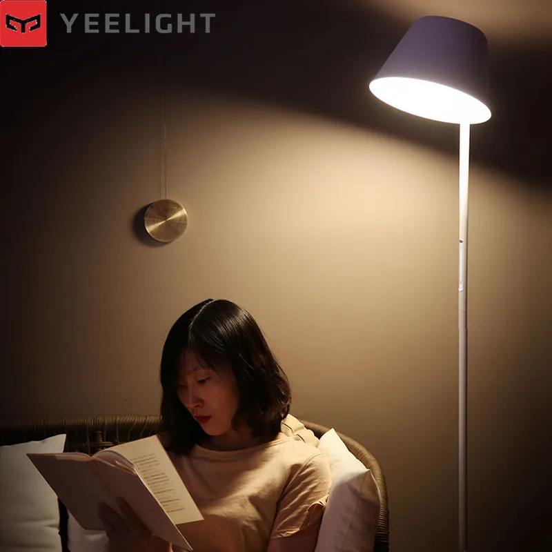 Новейший Xiaomi Yee светильник YLLD01YL 12 Вт умный Диммируемый светодиодный напольный светильник, стоящий Настольный светильник для Mijia App Apple Homekit, управление Wifi
