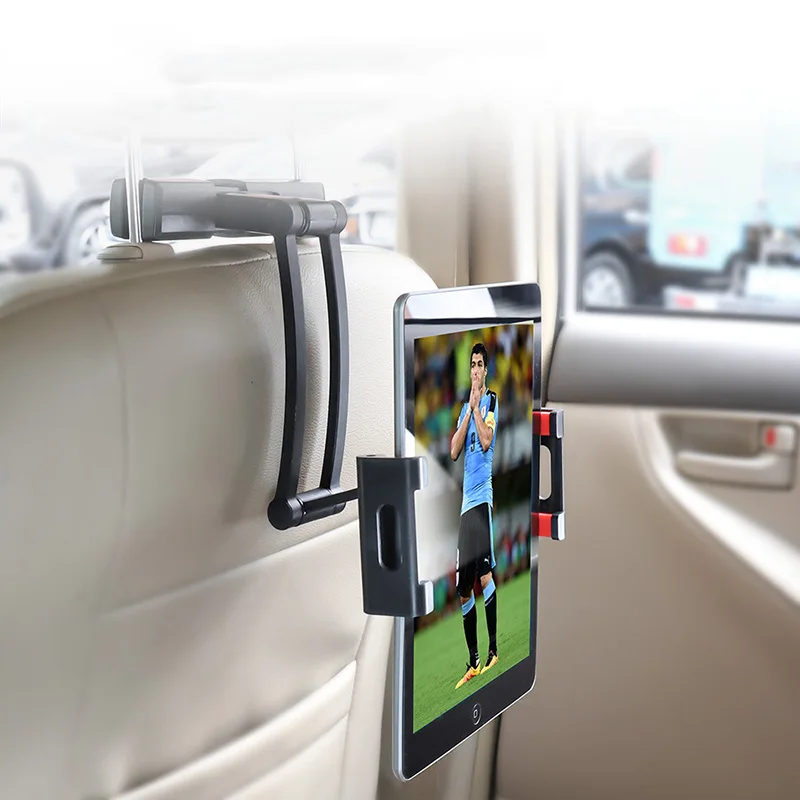Вращение на 360 °, держатель для планшета, ПК, автомобильное крепление на заднее сиденье, универсальная подставка для планшета, автомобильный держатель, мини-подставка на заднее сиденье, кронштейн для Ipad