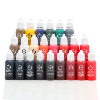 

23 color 15ML/ bottle tattoo pigment for eyebrow cream tattoo eyebrow lip eyeliner tattoo color beauty tool