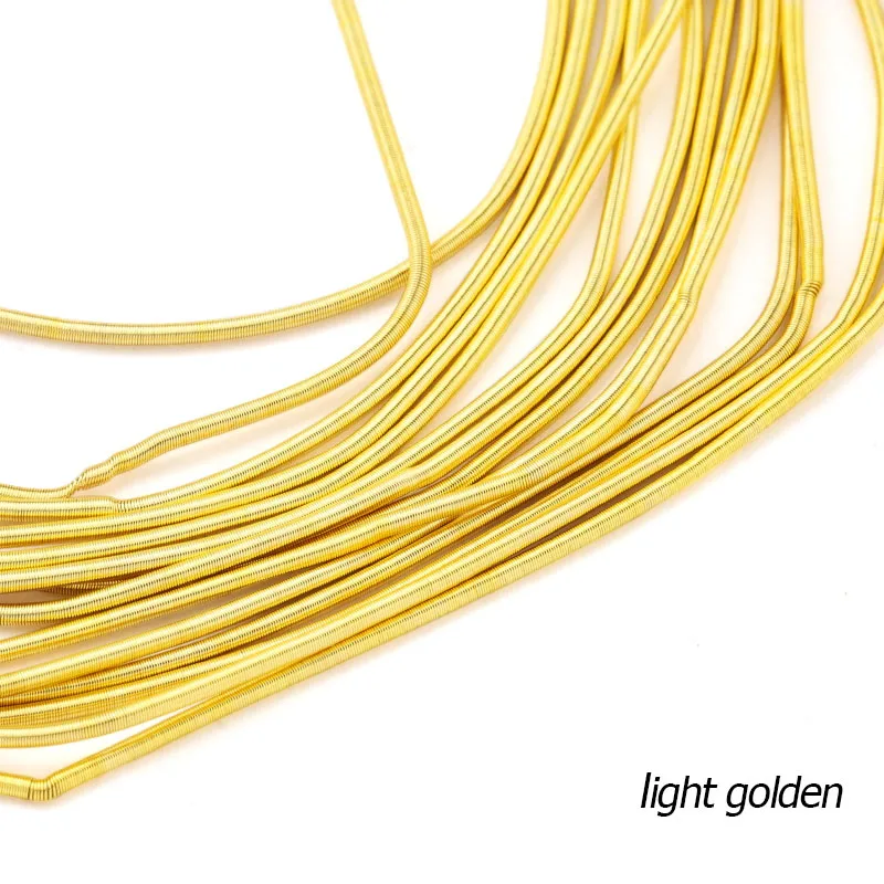 Thin round wire 10 г/пакет Твердые шелковые швейные нитки Набор для вышивания DIY креативный Материал Швейные Инструменты для резьбы ювелирные изделия аксессуары - Цвет: Thin round wire