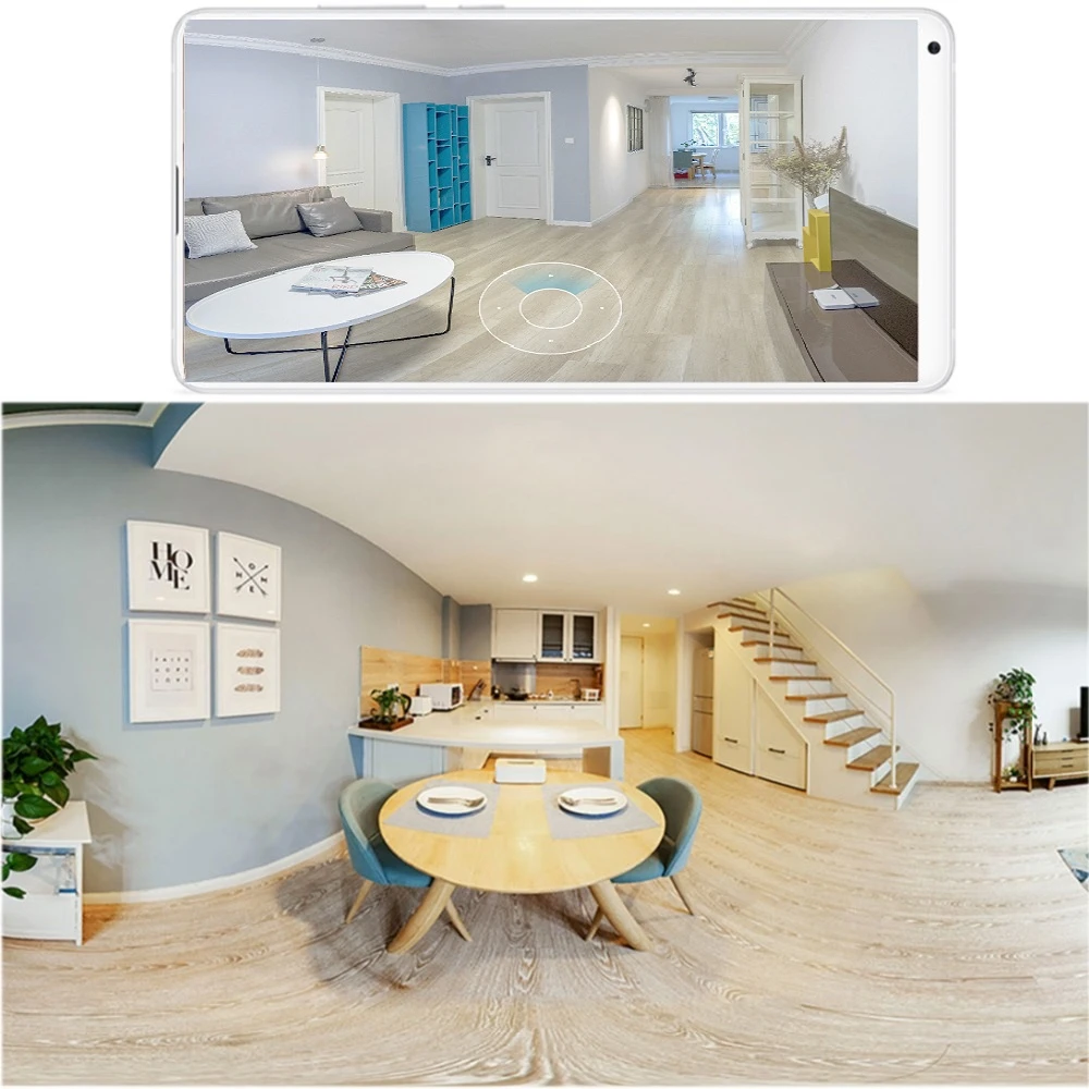 Globale Versione Xiaomi Norma Mijia Smart Ip Della Macchina Fotografica 360 Gradi 1080P Wifi Pan-Ti