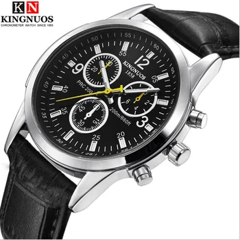 

Luxury Brand Leather Watch Men Waterproof Wristwatch Fashion Quartz-Watch Male Saat Hodinky Relogio Masculino male watch