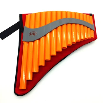 

15 Pipes PanFlute ABS Panpipe G Key Flauta Handmade Panflute Flauta Folk Musical Instruments 15 Pipes Panflute for students