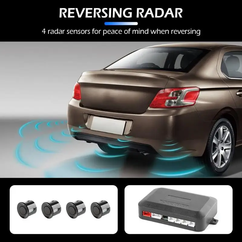 Phisung H50+ двойной объектив автомобиля зеркало заднего вида DVR видеорегистратор с парковочным радаром