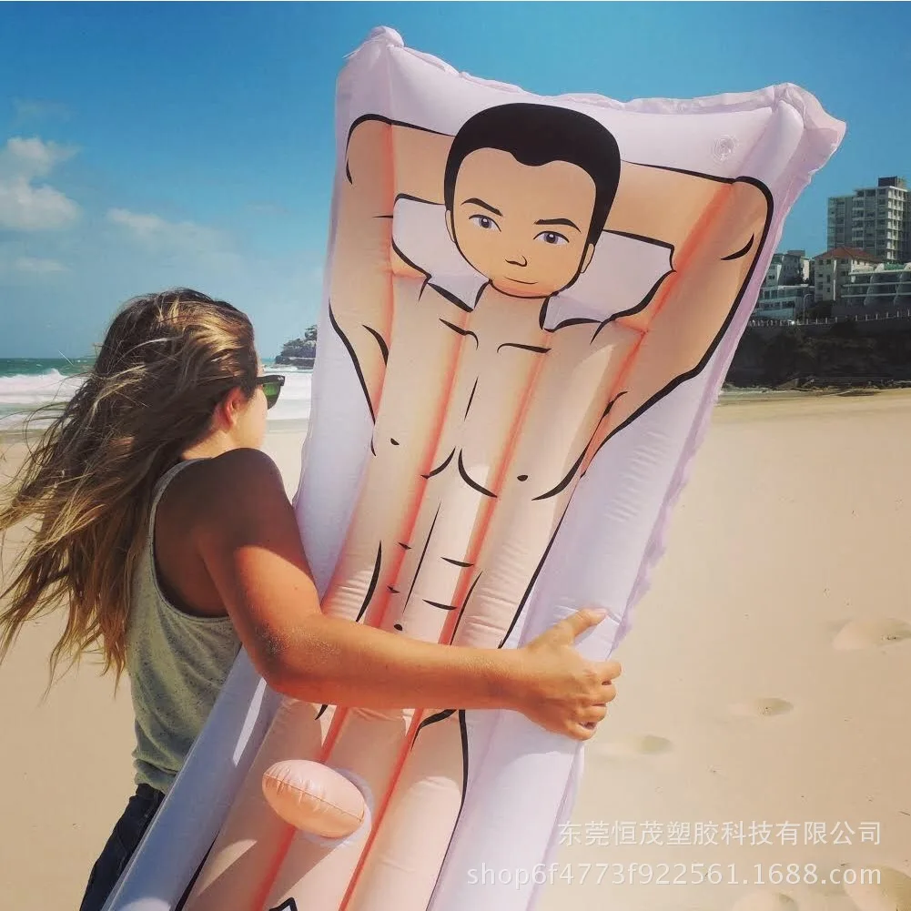 

Factory Direct Selling New Style Inflatable Single Person Overwater Floating Mat 2018 Water Inflatable Creative New Polluting Bo