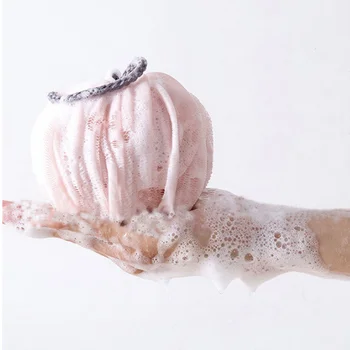 

New Colorful Cleaning Brush for Body Bubbles Bath Ball Preferred Scrubbers Comfortable Touch Bast Wisp Efficient Decontamination