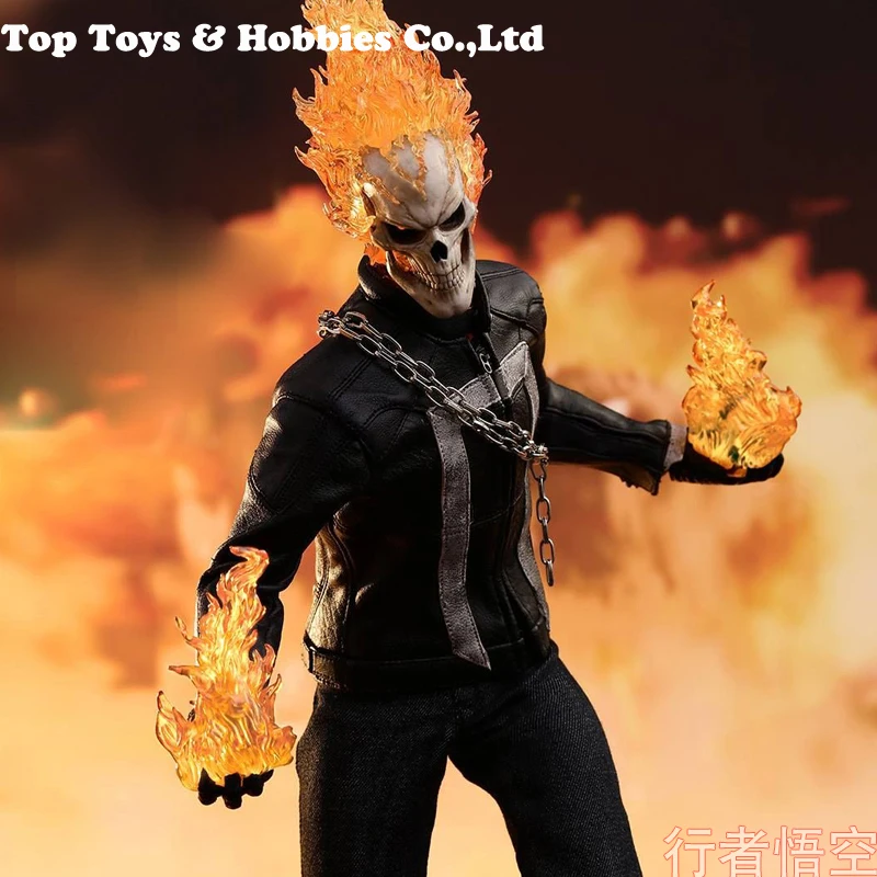 Новинка 1/6 Ghost Rider Johnny Blaze подвижная фигурка Коллекционная полный набор фигурка кукла игрушки для коллекции