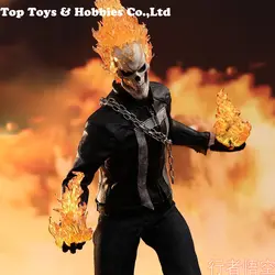 Новинка в наличии 1/6 Ghost Rider 2017 Johnny Blaze подвижная фигурка Коллекционная полный набор фигурка кукла игрушки для коллекции