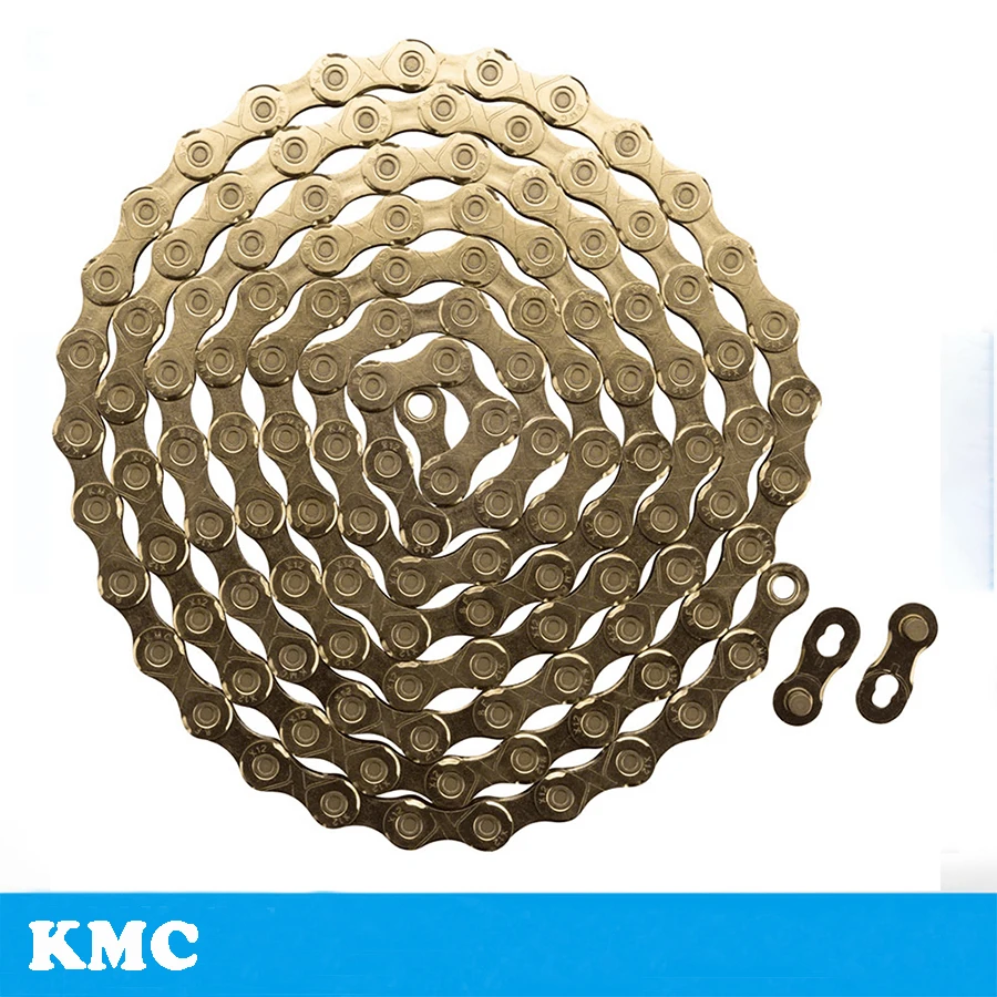 KMC велосипедная цепь X8 X9 X9sl X10 X10sl X11SL X12 велосипедная цепь для Shimano/SRAM 8 9 10 11 12 Скоростей 116л MTB шоссейные велосипедные цепи часть