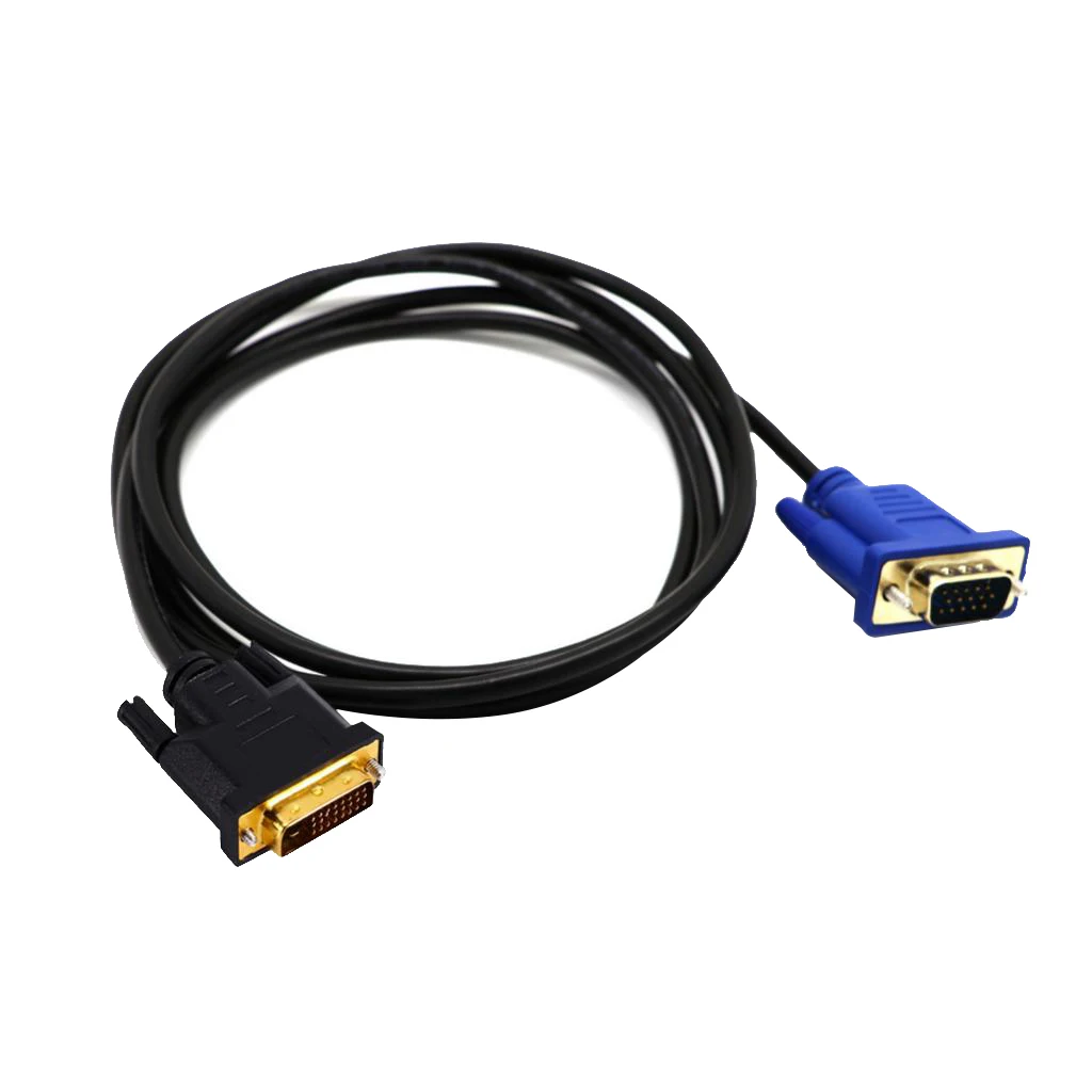Active DVI To VGA, Dual-Link DVI-I DVI To VGA D-Sub Adapter Cable