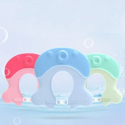 High Quality  New Cartoon Animal Octopus Shampoo Baby Shower Cap Adjustable Bathing Bath Protect  Hair Wash Water Resist Cap