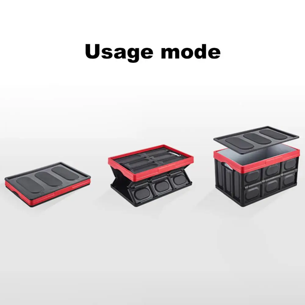 Folding Collapsible Organizer Box  Car Trunk Grocery Storage Box - Portable  Folding - Aliexpress