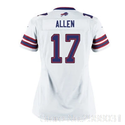 Мужской Женский Молодежный Josh Allen Tremaine Edmunds драфт Джерси Buffalo - Цвет: women0