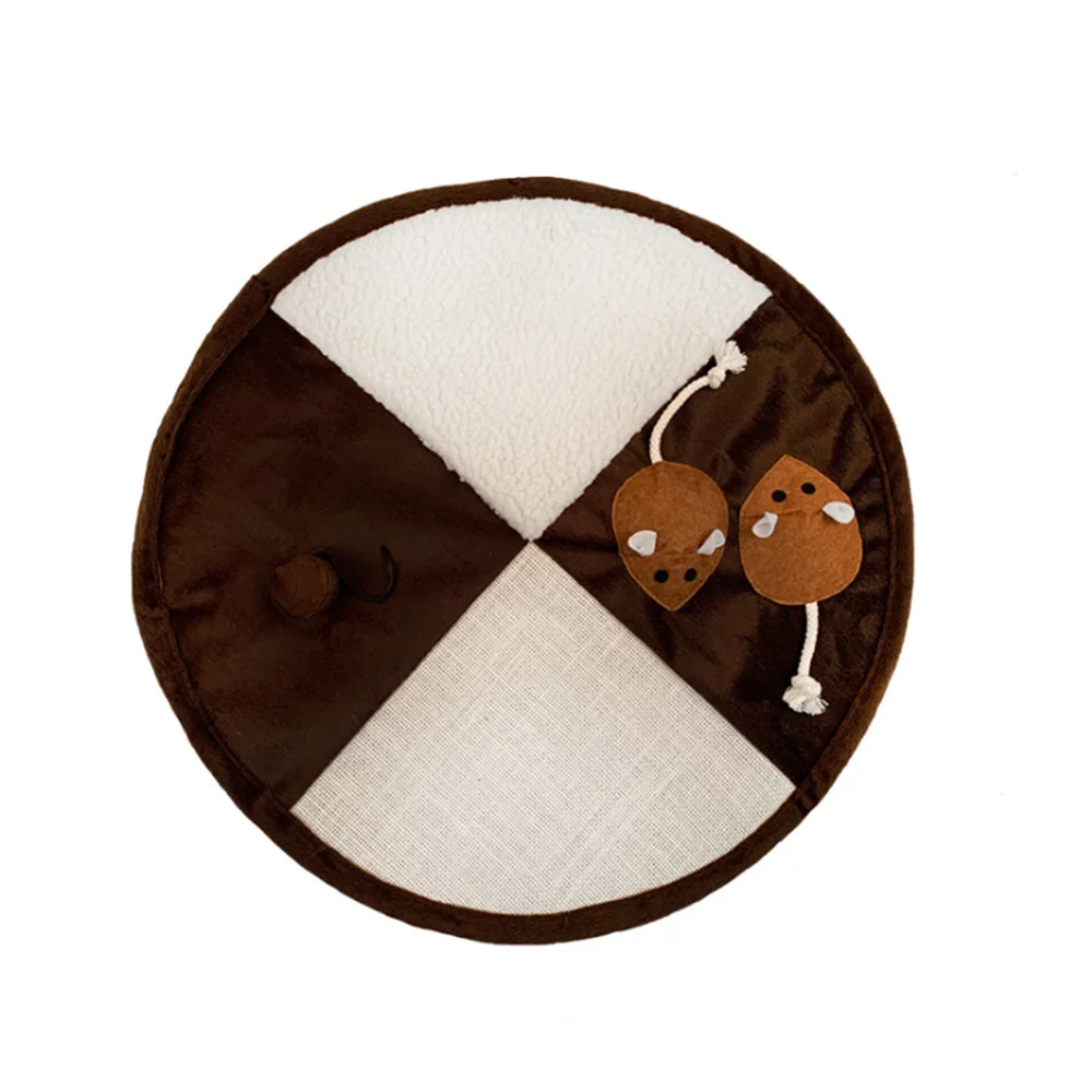 

Cat Scratch Board Cat Multifunctional Scraper Mat Kitten Sleepy Mat Pet Product Yoys Scratch-Resistant Scratching Blanket