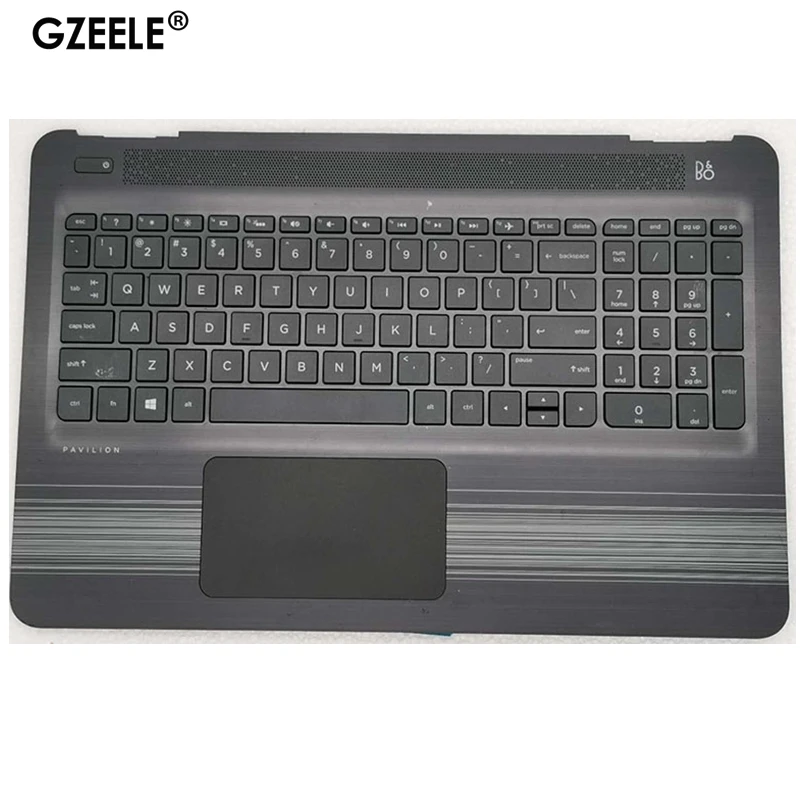 Новинка для HP Pavilion 15-AU 15-AW клавиатура с подставкой рук и Touc hp ad 856026-001 верхний чехол