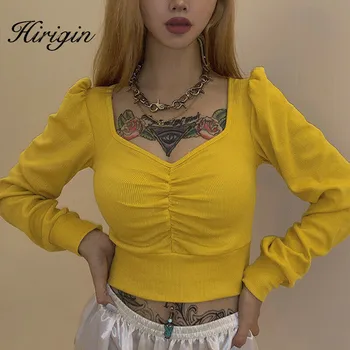 

Women V Neck Long Sleeve Slim thin Solid Sweaters 2019 New Fashion Party Club Top Casual Women 3 colour Pullover Top