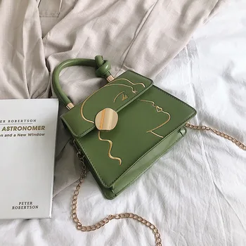 

Bags for Women 2020 Chain Crossbody Bag Ladies Hand Bag Women Designer PU Leather Shoulder Bag Sac A Main Femme Flap Bag