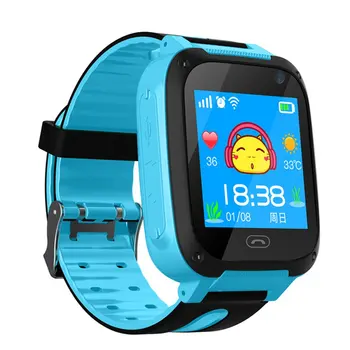 

Smart Watch For Children Silicone Material Sports Waterproof Positionable Card Pluggable Phone Watch