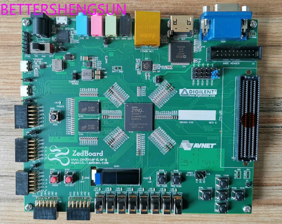 US $547.36 Zedboard ZYNQ FPGA Development Board FMC Connector Compatible with PetaLinux
