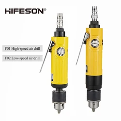 Hifeton – perceuse pneumatique à Air droit de 3/8 pouces, puissante, décélération, grand couple, perceuse à Air, Machine à tarauder 10mm 