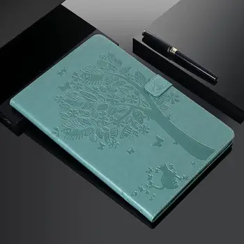 

Tablet Case for IPad Pro 11 Inch 2018 Smart Sleep Wake Up Fashion Cat Tree Pattern PU Leather Flip Stand Cover Shell Coque+Pen