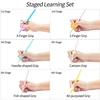 16pcs Pencil holder Grip Children Cute Pen Handle Rod HandWriting Aid Guide Hold Pen Posture Correction for kids gift stationery 3