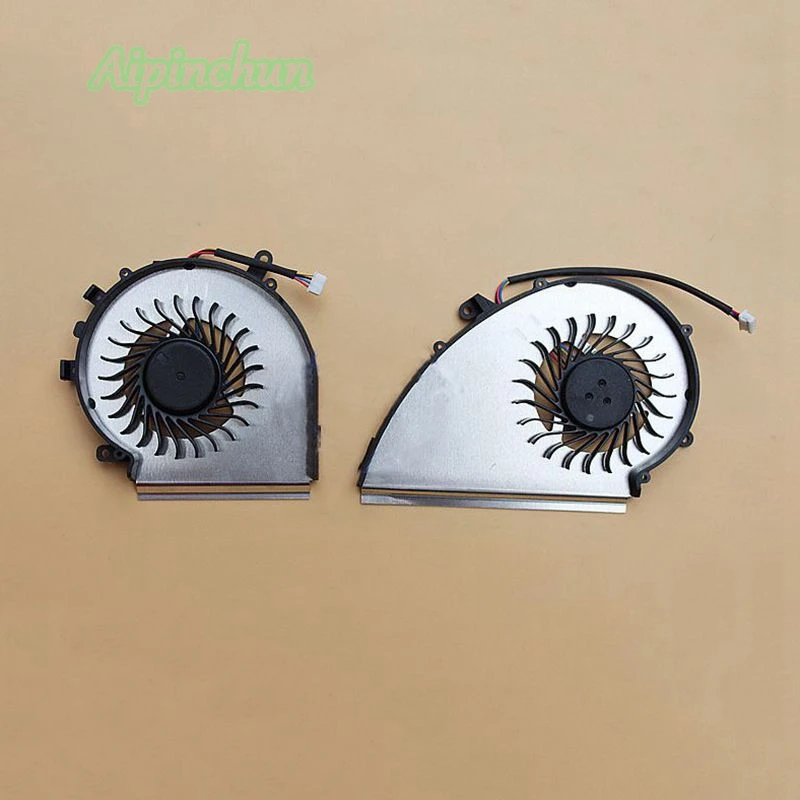 Новый оригинальный ноутбук Процессор GPU вентилятор охлаждения для MSI GE72VR GP72MVR 6RF MS